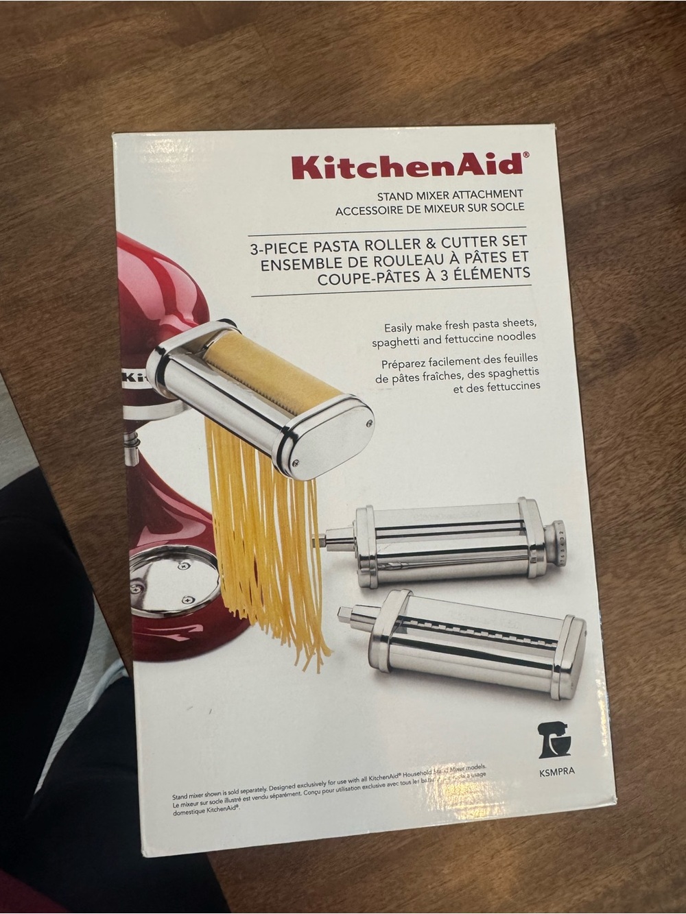 KitchenAid 3-Piece Pasta Roller & Cutter Set